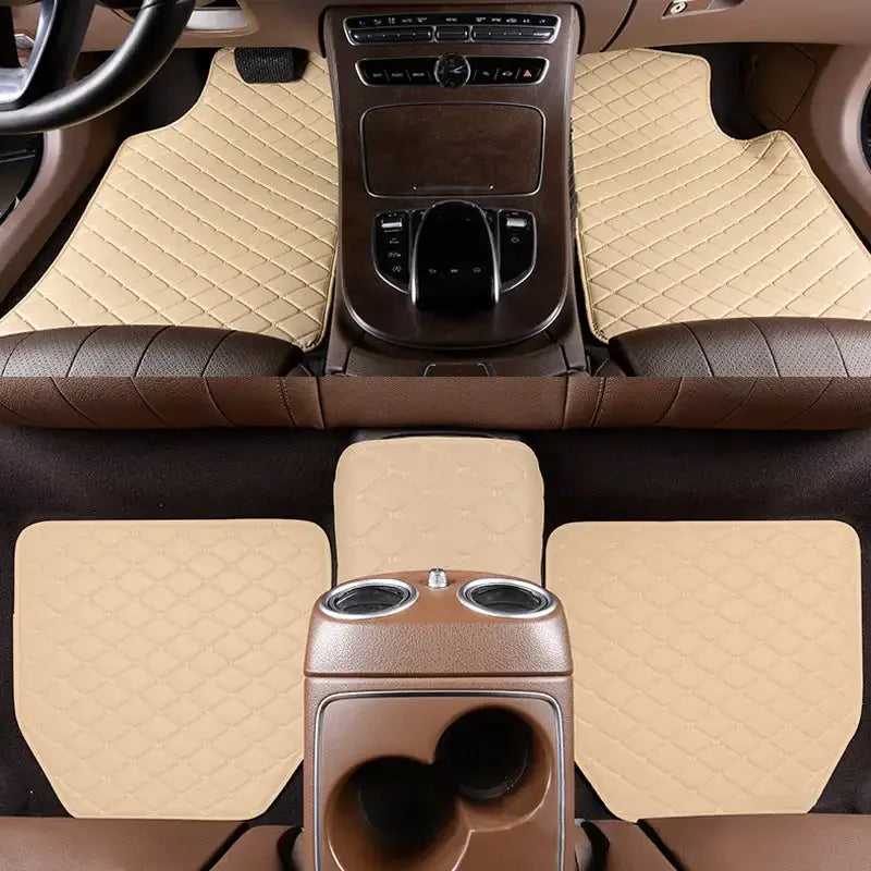 Tapis de voiture - Tapis en Cuir™